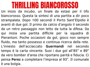 Thrilling biancorosso Thrilling biancorosso