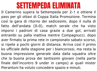 COPPA ITALIA FULL TIME COPPA ITALIA FULL TIME