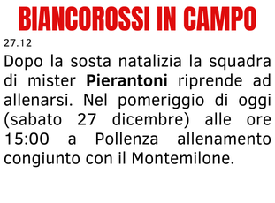 ALLENAMENTO CONGIUNTO