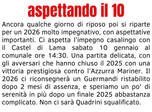 aspettando il 10
