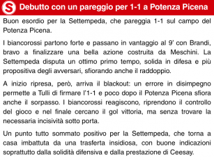 Clicca per il servizio Completo