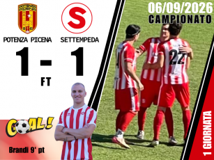 POTENZA PICENA-SETTEMPEDA 1-1